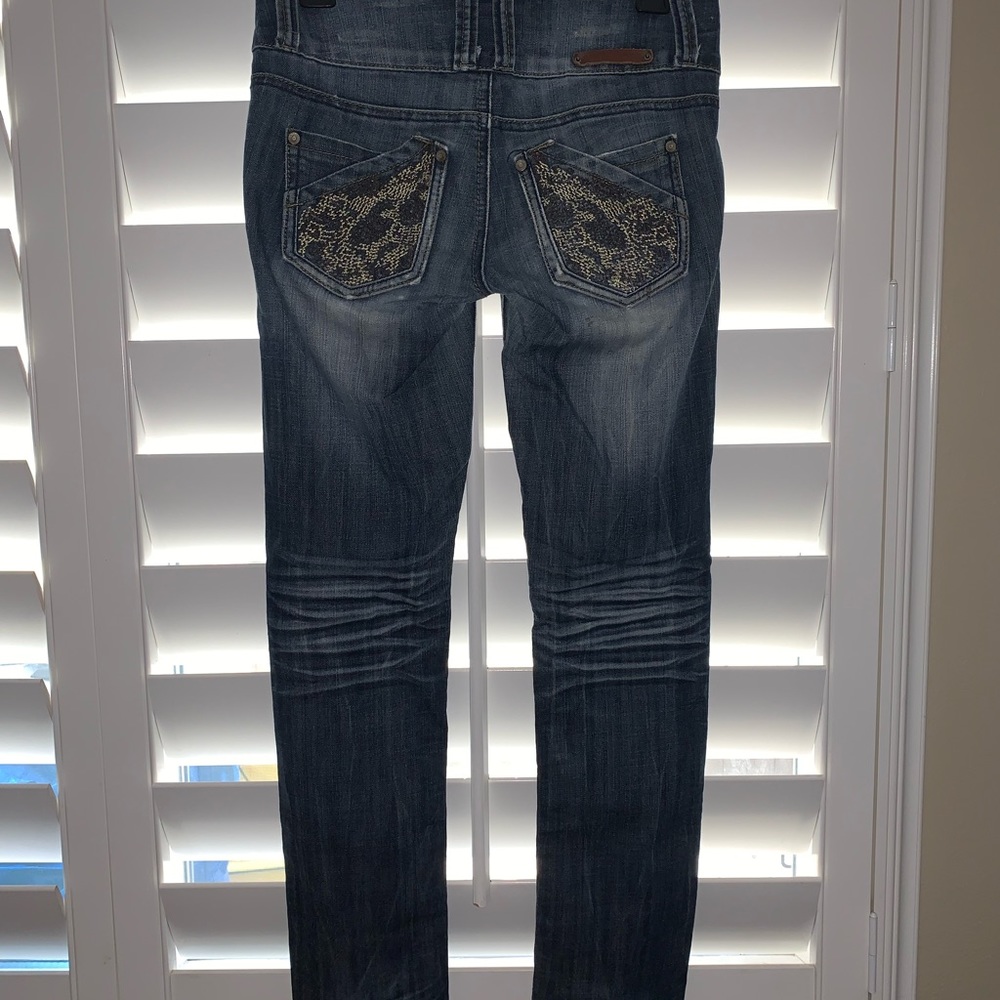 Size 3 ALMOST FAMOUS Low Rise Jeans